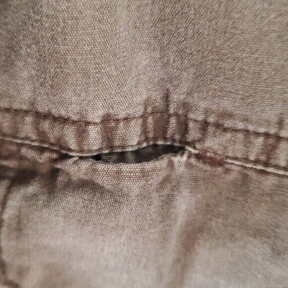 WINDRIVER Taupe Fleece + Quilted Lining Shirt Jacket- Size Large - Picture 15 of 16